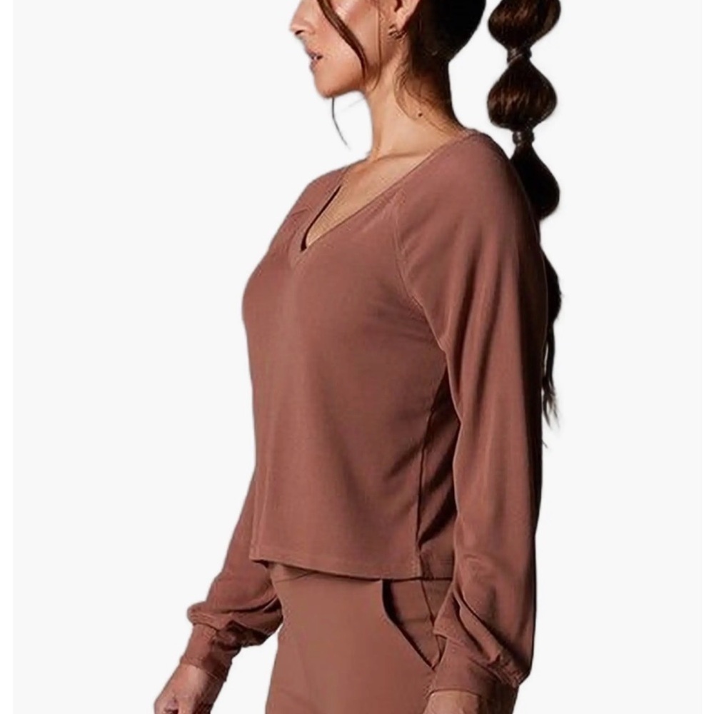 TAVI - Rib Long Sleeve T - Clove/Mauvey Color - NWT - Picture 3 of 6